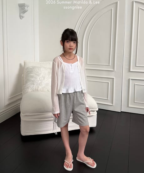 65[予約]matilda&lee 4 line ribbon pants