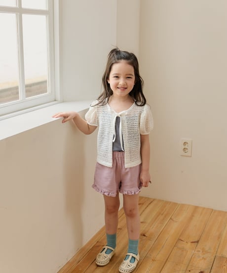 17[予約]mon Atelier summer frill shorts