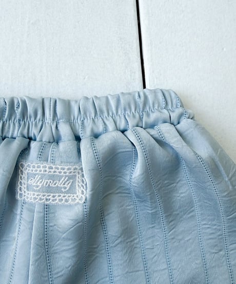 79[予約]ELLYMOLLY easy button lace pants