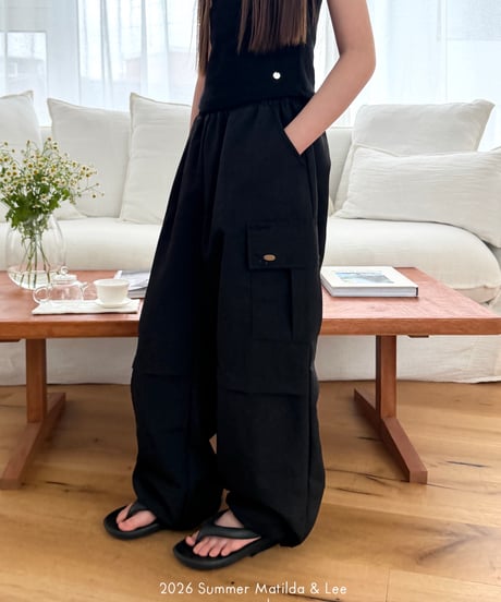 74[予約]matilda&lee summer cargo pants
