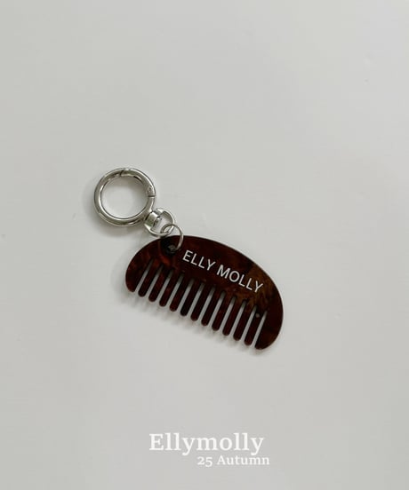 136[予約]ELLYMOLLY elly brush keyring