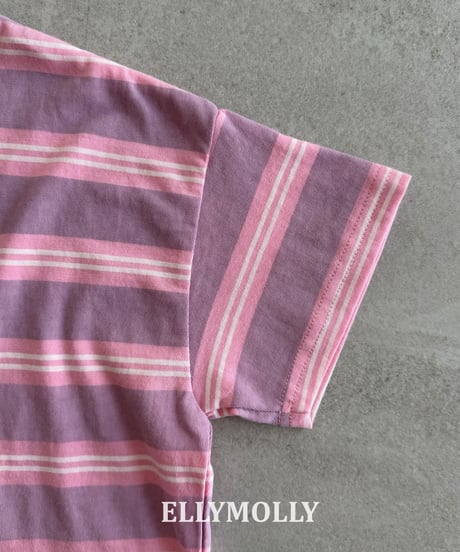 3[予約]ELLYMOLLY washed st boxy tee