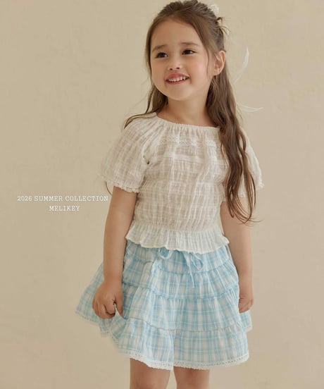 65[予約]melikey vivi lace blouse