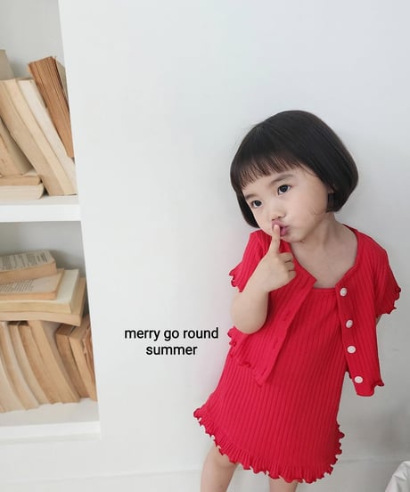 24[予約]merry go round ribbed ops