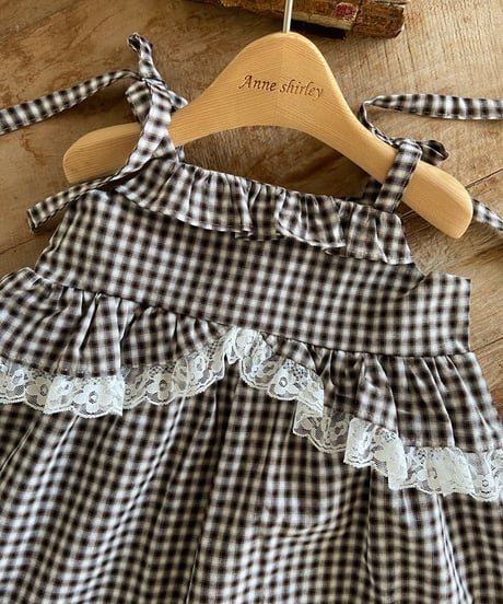 5[予約]anneshirley modern check ops