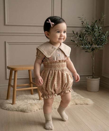14[予約]elov&monpetitbebe reve romper