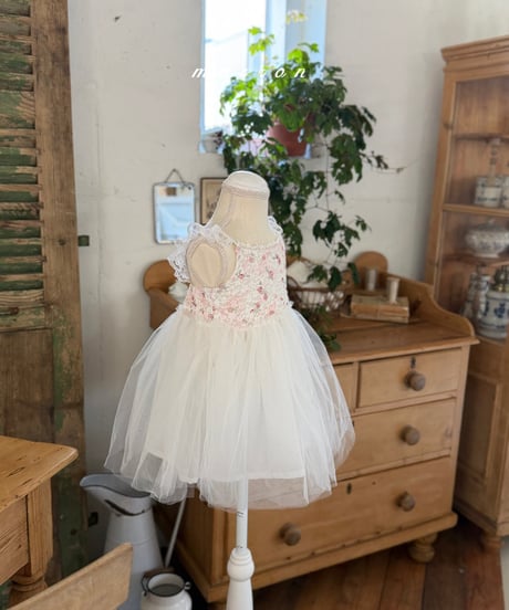 66[予約]marron muel dress(XS-L)