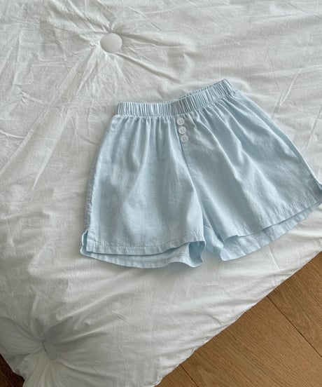 50[予約]ninibello butter button pants