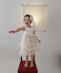 5[予約]aiai white veil princess dress