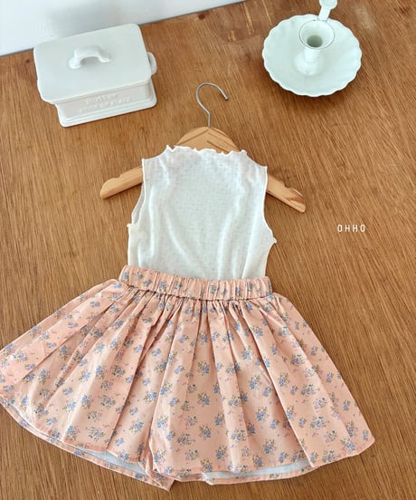 31[予約]ohho eyelet tank top