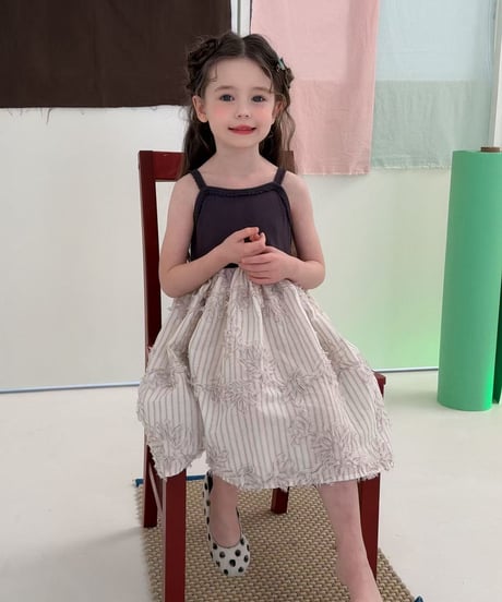 15[予約]aiai mono bloom dress