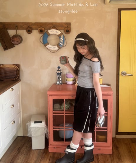 64[予約]matilda&lee lace bermuda pants
