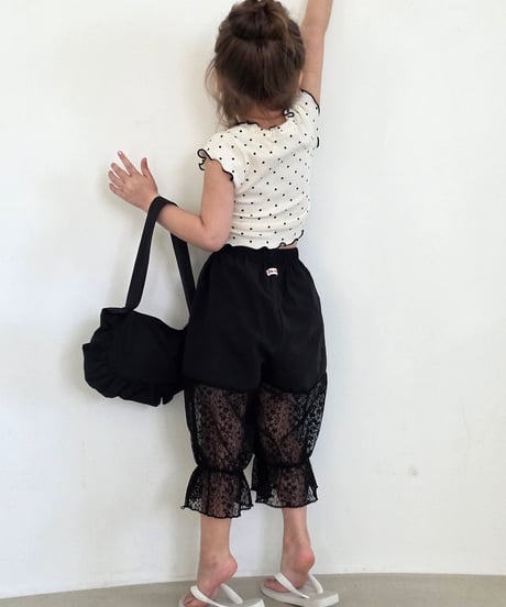 76[予約]ELLYMOLLY maman lace pants