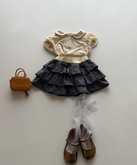 73[予約]aiai coco collar puff tee