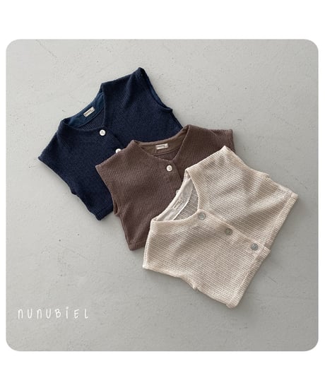 27[予約]nunubiel lemon vest