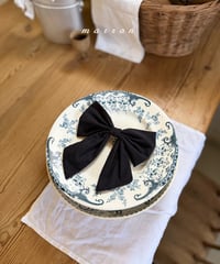 71[予約]marron bubble ribbon brooch