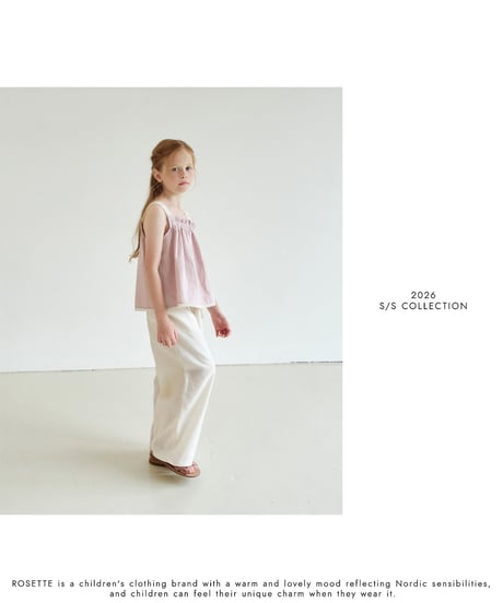 11[予約]ROSETTE emma blouse