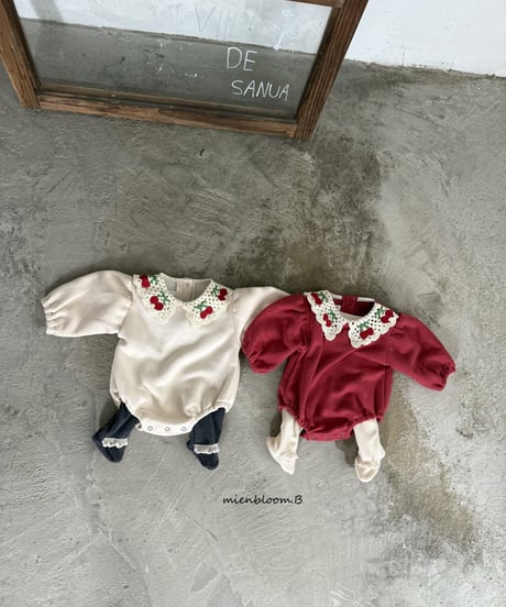 [即納]mienbloom.B cherry collar suit