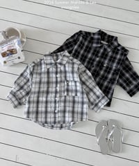 86[予約]matilda&lee summer plaid shirt