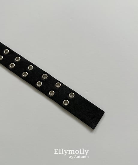 118[予約]送料無料 ELLYMOLLY two line king belt