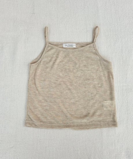 1[予約]mon Atelier hub camisole