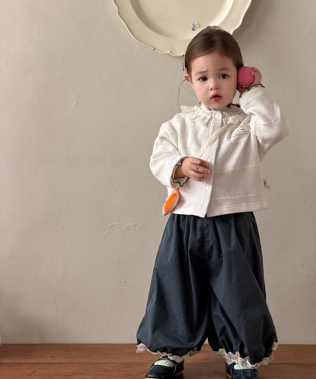 8[予約]mydaughter vintage flared pants
