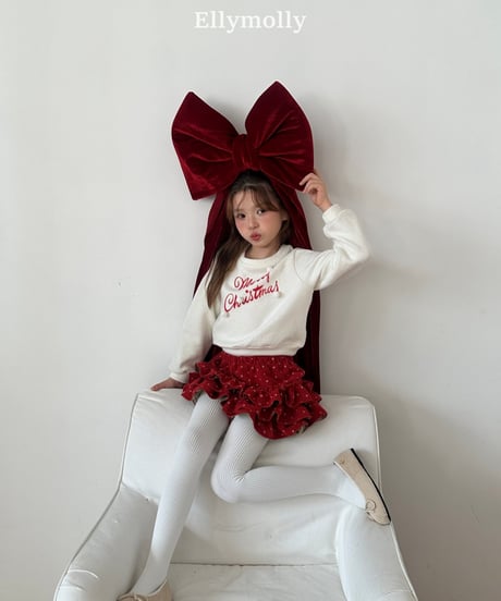 [即納]ELLYMOLLY pearl merry tee