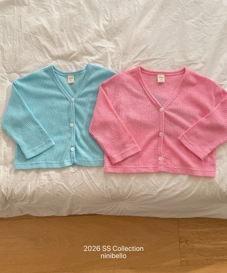 24[予約]ninibello slush loose cardigan