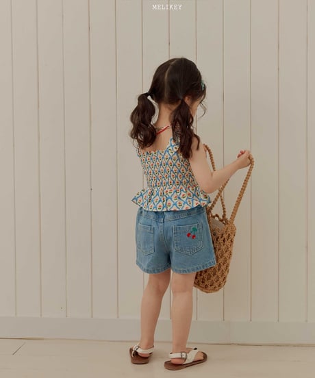 53[予約]melikey mini cherry shorts