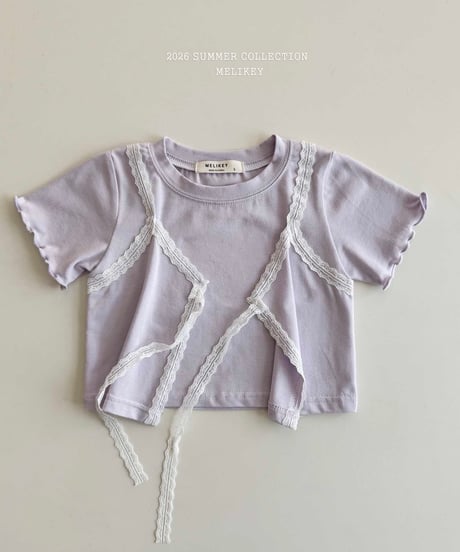 12[予約]melikey layered t