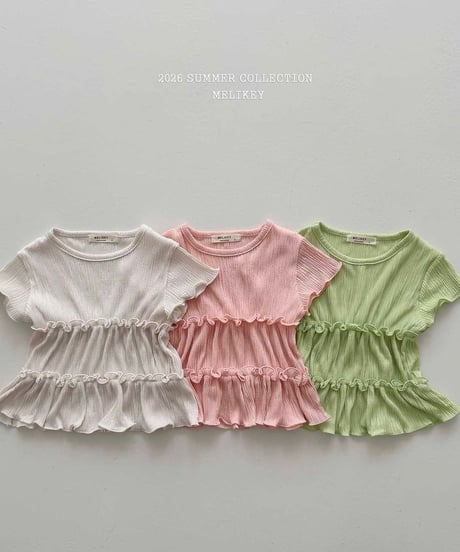 72[予約]melikey tiered pleats set