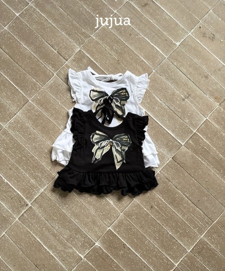 5[予約]jujua ribbon tee