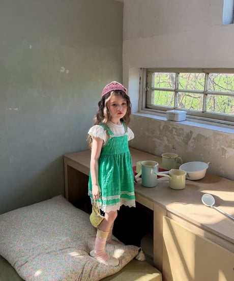 27[予約]aiai green tiara dress