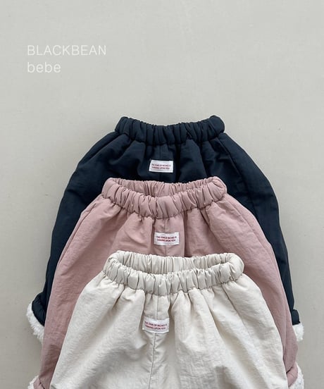 2[予約]blackbean slush bebe pants(baby)