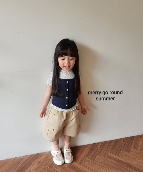 51[予約]merry go round bermuda cargo pants