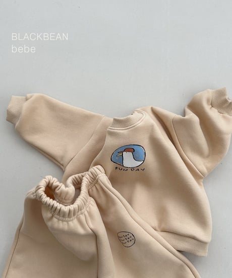 16[予約]blackbean day bebe set(baby)