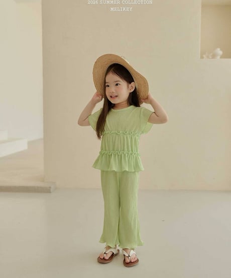 72[予約]melikey tiered pleats set