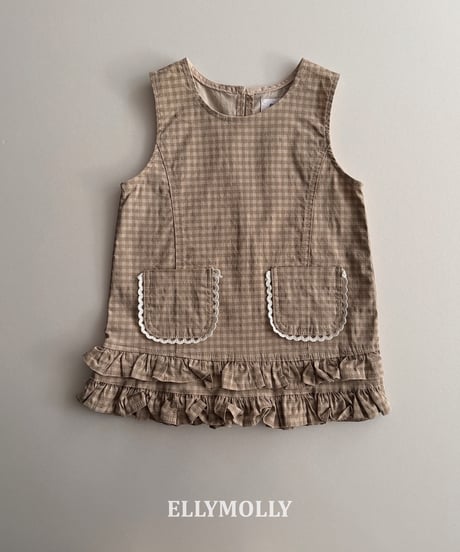 265[予約]ELLYMOLLY little pocket frill ops