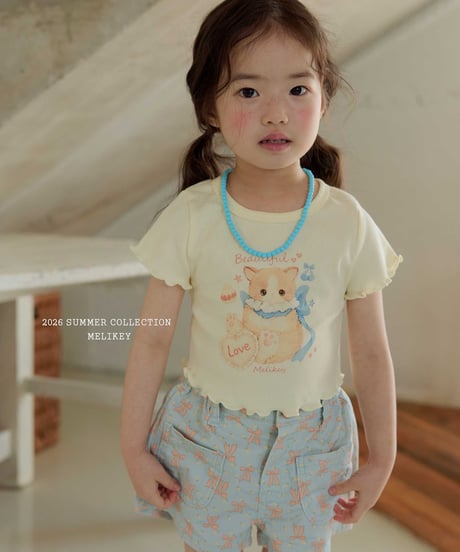 42[予約]melikey colored ribbon shorts