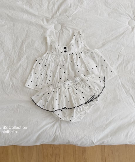 108[予約]ninibello bubble pop skirt bloomer(baby)
