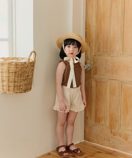 17[予約]mon Atelier summer frill shorts