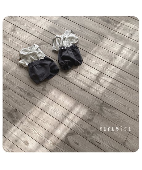 80[予約]nunubiel buckle bloomer