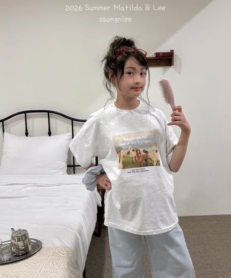 32[予約]matilda&lee alpaca tee