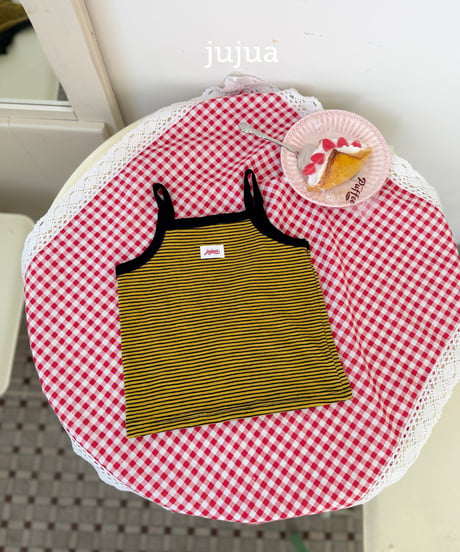 9[予約]jujua striped tank top