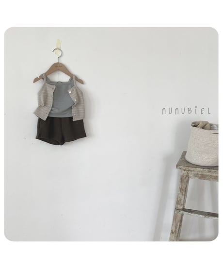 21[予約]nunubiel bebe yoyo sleeveless