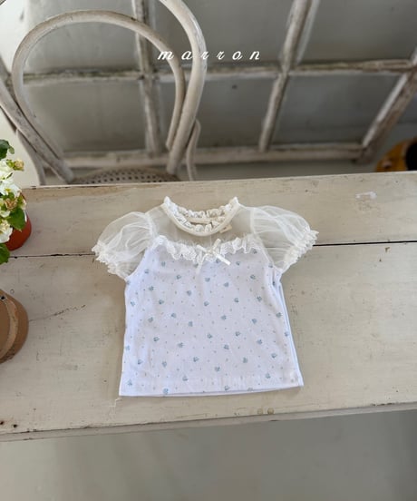 7[予約]marron yvonne t-shirt(XS-L)