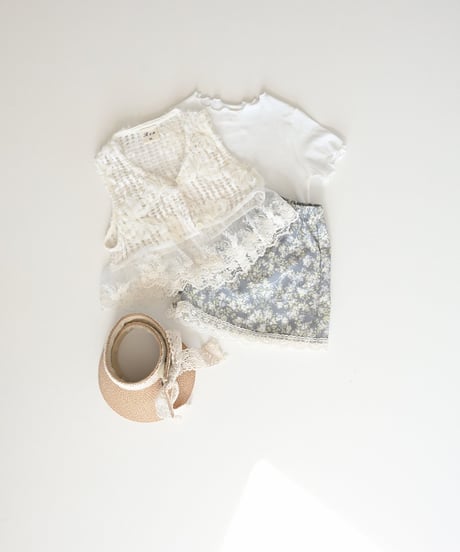 21[予約]Roa pure lace vest