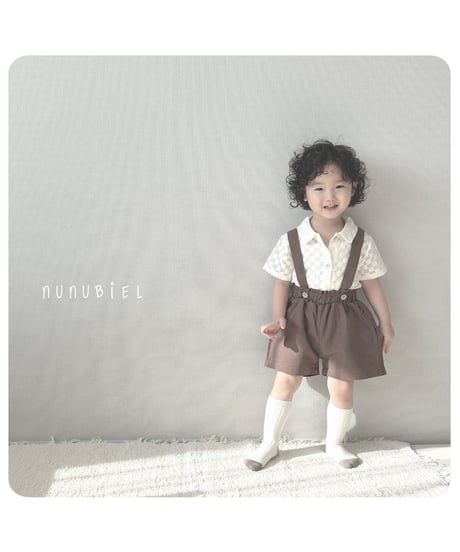 37[予約]nunubiel cool suspender pants