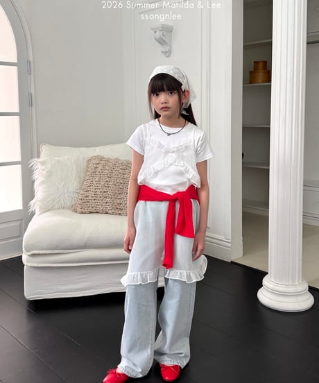 80[予約]matilda&lee see through frill ops