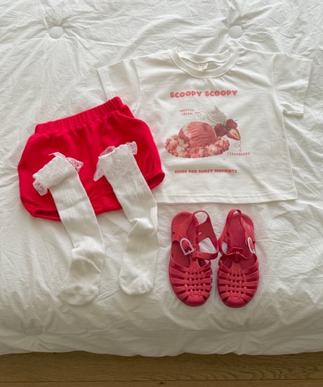 106[予約]ninibello scoop scoop short sleeve t-shirt(baby)